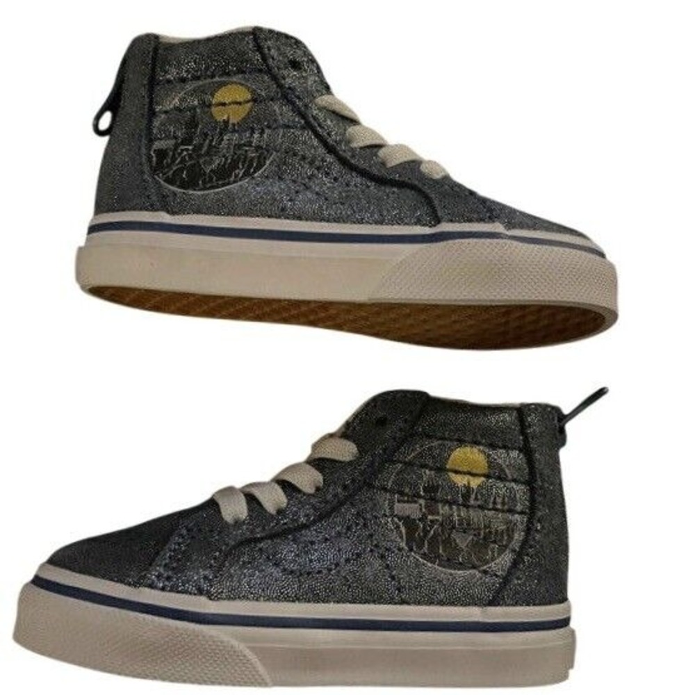 Vans Sneaker x Harry Potter Hogwarts Sk8-Hi Zip Toddler Shoe Size 4.5T New